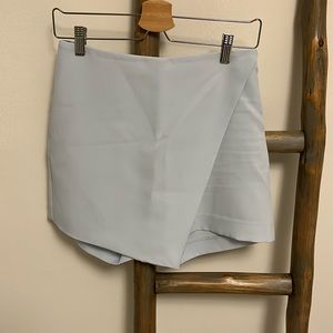 Sky blue skort